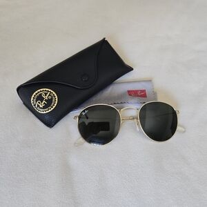 Ray Ban Round Metal Sunglasses RB3447
